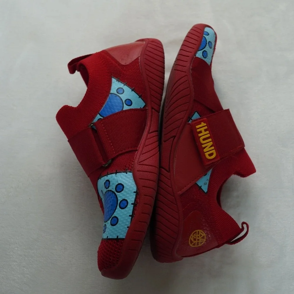 1HUND red blue